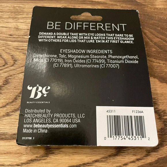 Beauty Essentials BE .08 OZ Eyeshadow Elegant Be Different New Hatch Beauty Glam - Picture 4 of 4